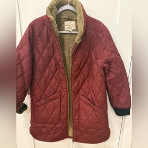 NWT Weatherproof Vintage super cozy quilted jacket sz S